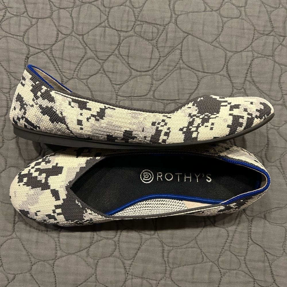 Rothy's Women's Camo Flats Size 10 - Picture 3 of 7
